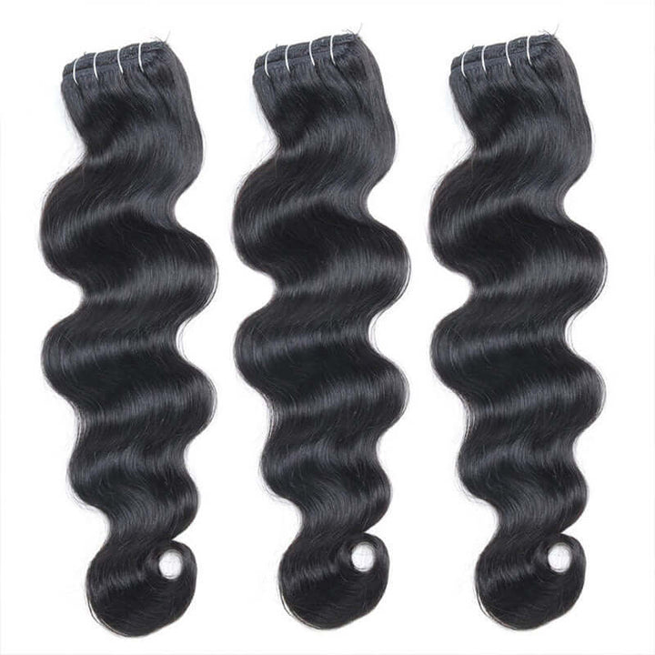 Body Wave Seamless Clip In Human Hair Extensions For Black Women Natural Color 8 /16 Pieces 120G /240G
