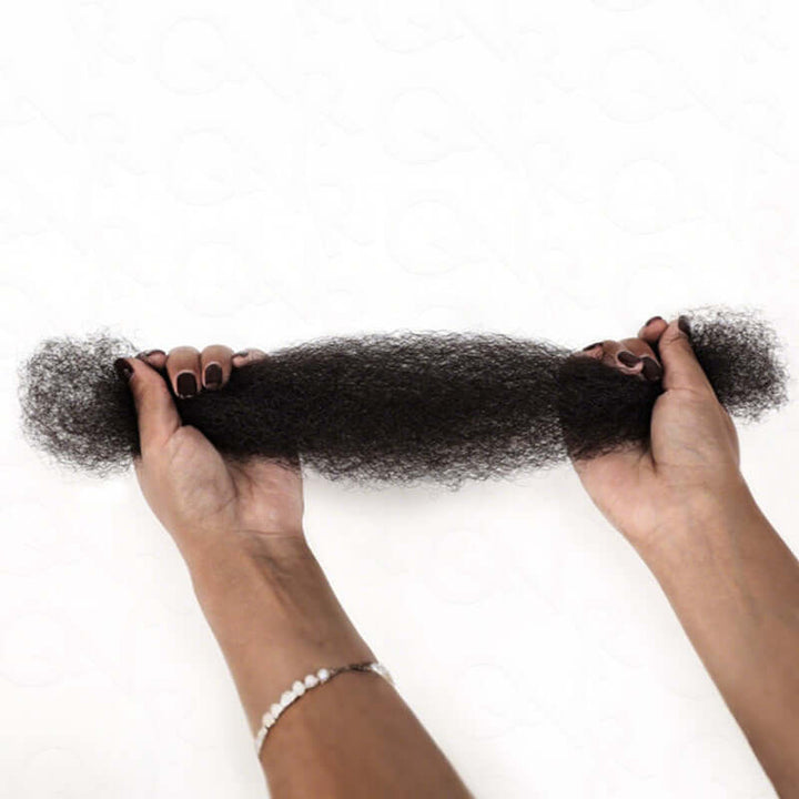 30 Copper Brown Afro kinky Bulk Hair Extensions For Braiding Dreadlock Human Hair—RhisoHair