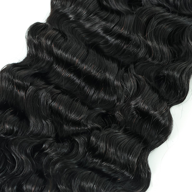 Super Double Drawn Burmese Curly Human Hair Bundles Unprocessed Full End Hair Extensions