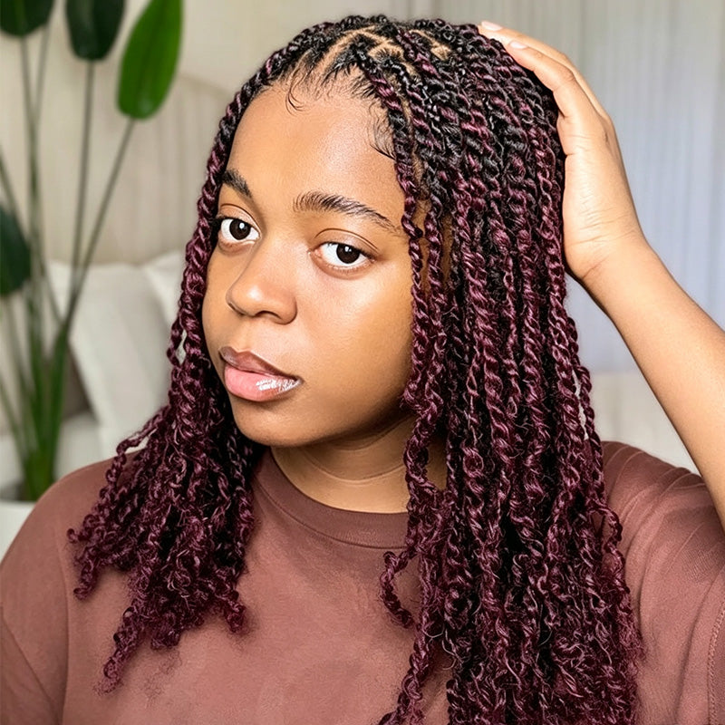 Natural Black Afro kinky Bulk Hair Extensions For Braiding Dreadlock Human Hair—RhisoHair
