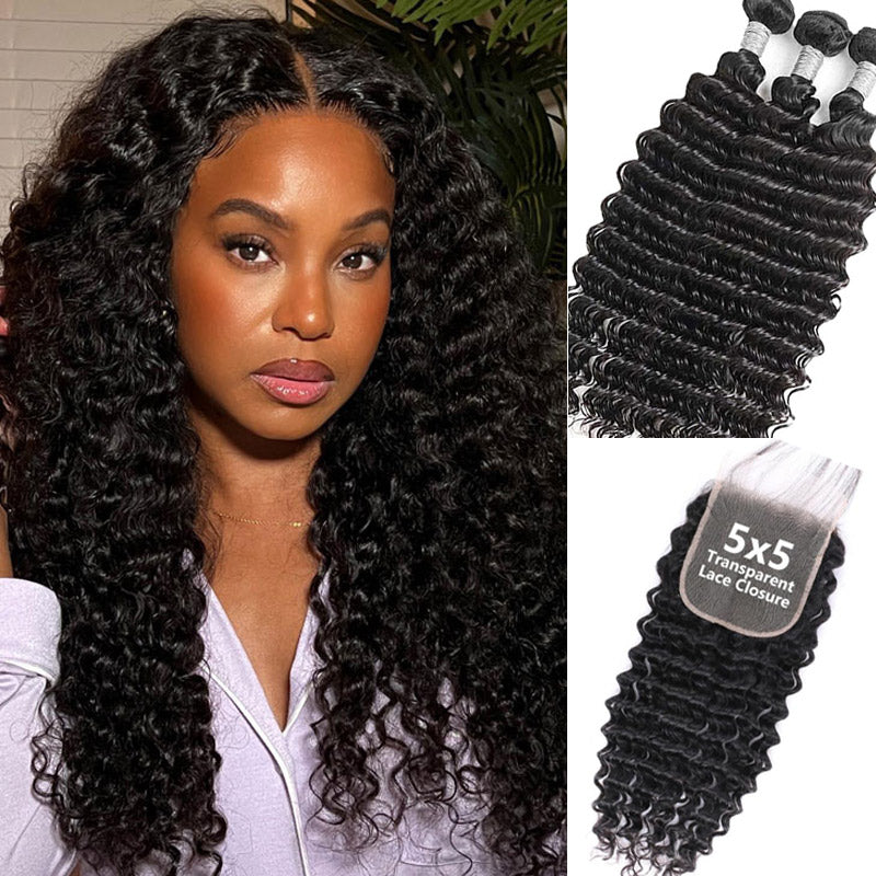 Deep-Wave-3-Bundles-With-5x5-Transparent-Lace-Closure-100_-Human-Hair-rhisohair