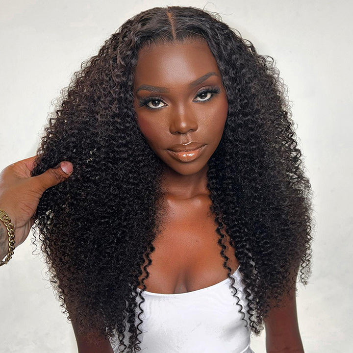 Kinky Curly Wig 5x5/13x4 HD Lace Frontal Wig Pre Plucked With Baby Hair 100% Real Human Hair Wig