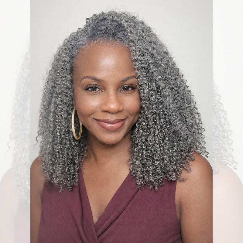 New-In-Salt-_-Pepper-Jerry-Curly-Crochet-Hair-Miracle-Konts-Feather-Human-Hair-Extension-for-Boho-Braids-RHISO-003