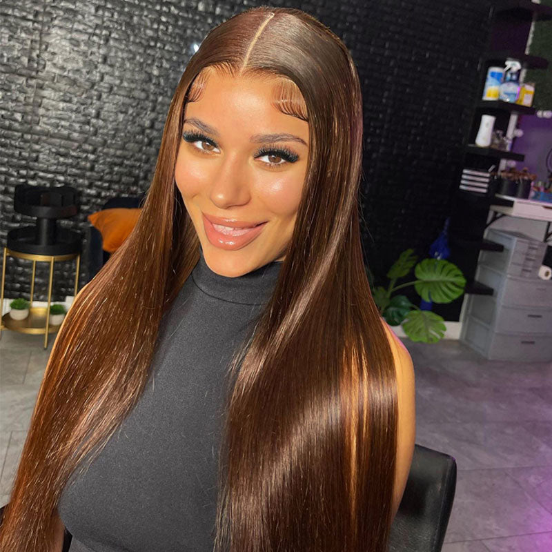 Straight-Hair-_4-Chocolate-Brown-13x4-HD-Transparent-Lace-Front-Wig-Pre-Plucked-Hairline-100_-Human-Hair-rhiaohair
