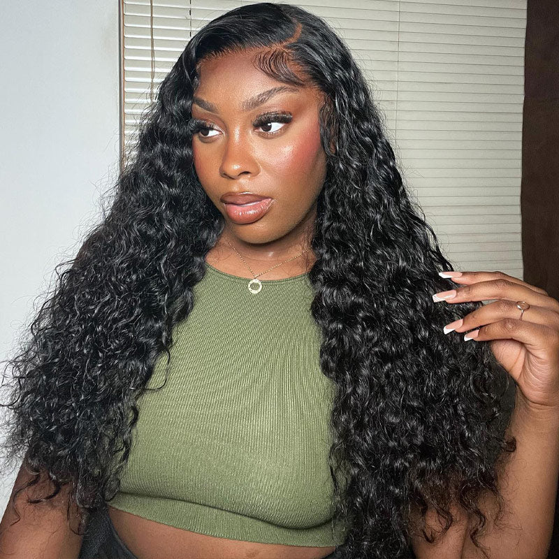 Water-Wave-13x6-HD-Lace-Front-Wigs-Human-Hair-Pre-Plucked-Deep-Part-Curly-Wig-for-Women-with-Hairline-Water-Wave-Frontal-Wigs-Human-Hair-Rhisohair
