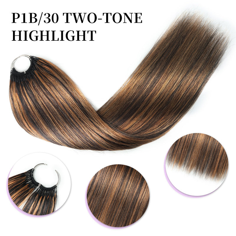 P1B/30 Highlight Color Straight Crochet Human Hair Miracle Konts Feather Human Hair Extension