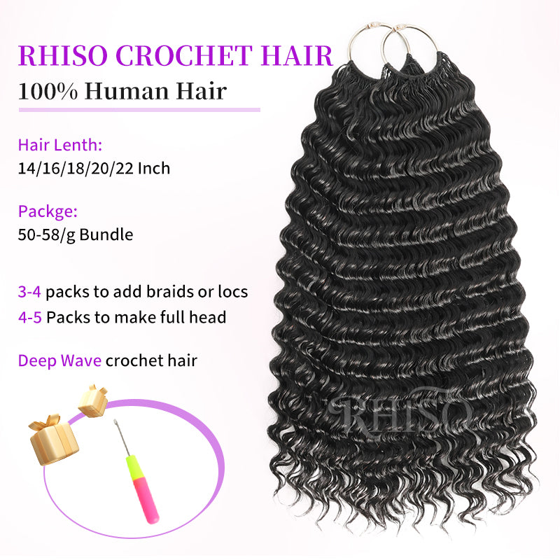 deep-wave-Feather-Crochet-Braid-Human-Hair-Extensions-rhisohair