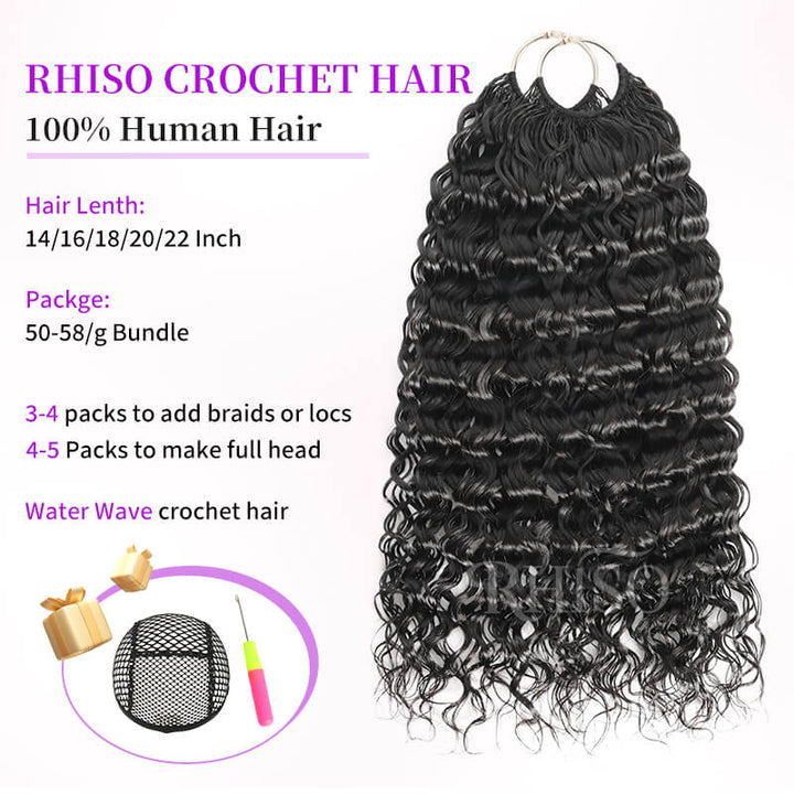 water-wave-Feather_Crochet_Braid_Human_Hair_Extensions-005