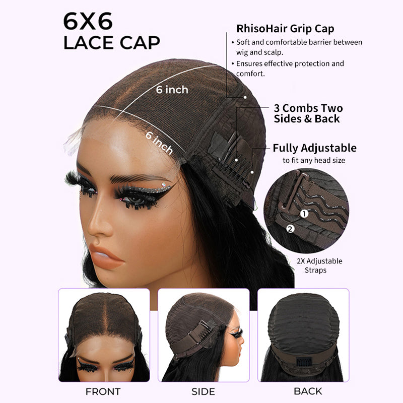Dark Root Big Bouncy Curl Ginger Copper Skunk Stripe Highlight Human Hair Wig 6x6/13x6 Transparent Lace Frontal Wig 300% Density